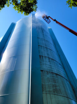 Pennsylvania commercial pressure washing water tower