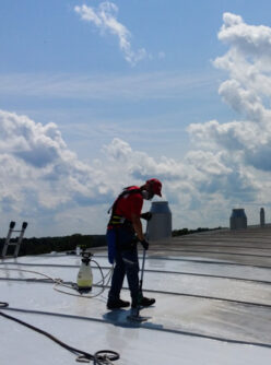 Ohio membrane roof cleaning
