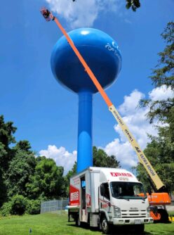 Public Water Tower Cleaning
